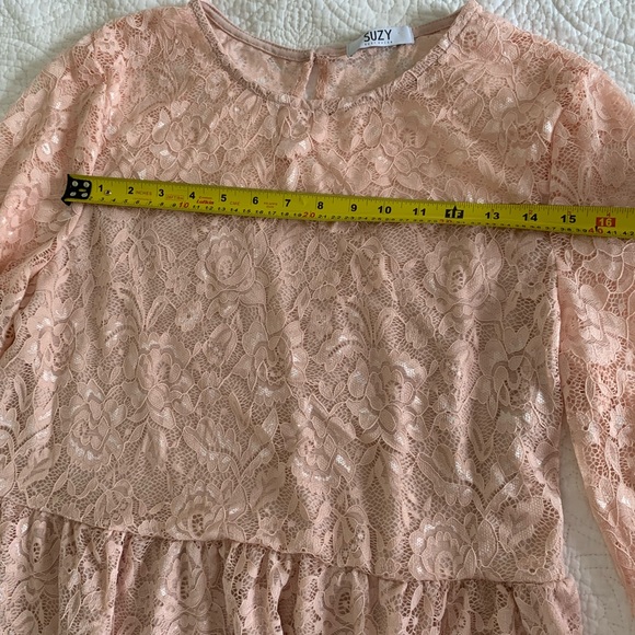 Blush Pink Suzy Shier Top XL - Picture 3 of 4
